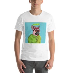 Frenchie World Shop White / XS Short-Sleeve Unisex BFS T-Shirt