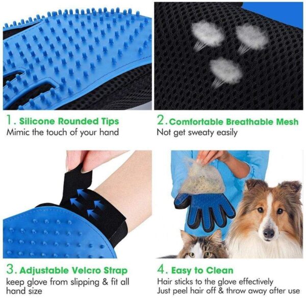 Frenchie World Shop Dog care Silicone Frenchie brush glove