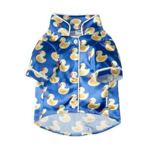 Frenchie World Shop Silk Satin French Bulldog Pajamas