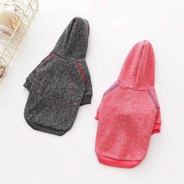 Frenchie World Shop Single Velvet Snowflake Drawstring Hoodie