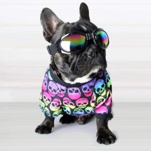 Frenchie World Shop 1 / 2XL Skull Pattern Frenchie vest & t-shirts