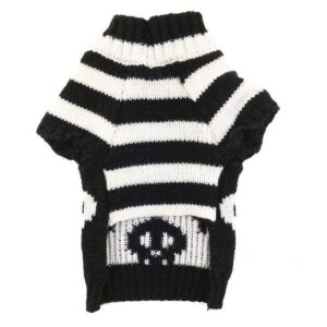 Frenchie World Shop Skulls Dog Knitted Sweater