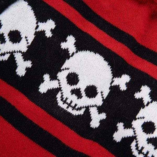 Frenchie World Shop Skulls Knitted Sweater