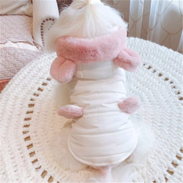 Frenchie World Shop white / XXS Small Dog Clothes Winter Cat Coat Chihuahua Yorkshire Terrier Clothing Doggy Puppy Outfit Pomeranian Poodle Schnauzer Costume