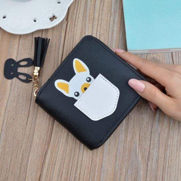 Frenchie World Shop Small French Bulldog Wallet Purse