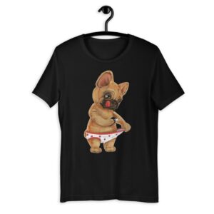 Frenchie World Shop Black / XS Social Distancing Short-Sleeve Unisex T-Shirt