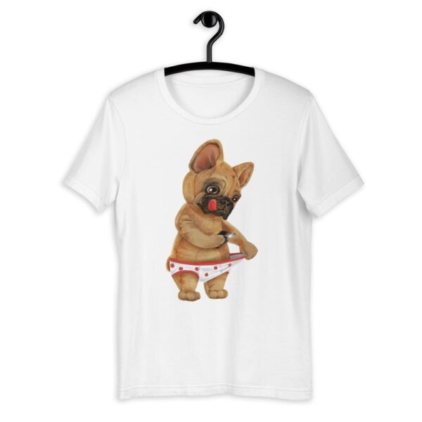 Frenchie World Shop White / XS Social Distancing Short-Sleeve Unisex T-Shirt