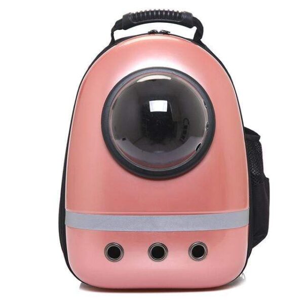 Frenchie World Shop pink Soft Capsule Pet Carrier