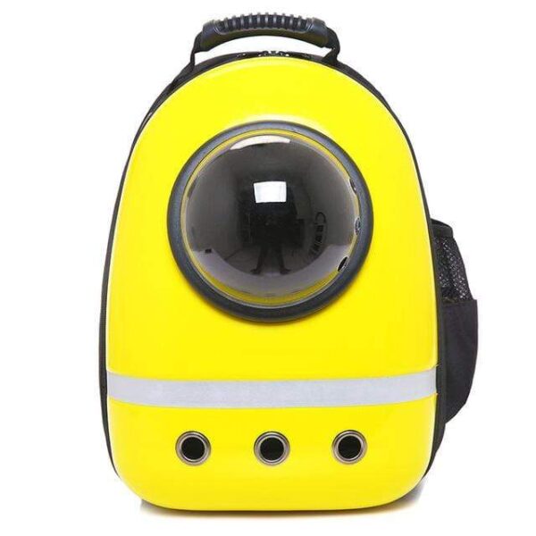 Frenchie World Shop yellow Soft Capsule Pet Carrier