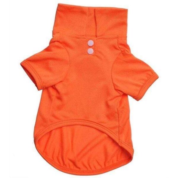 Frenchie World Shop Dog Clothing Orange / S Solid Dog Polo by Frenchie World®