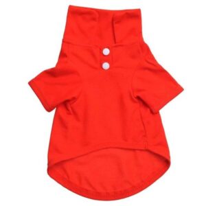 Frenchie World Shop Dog Clothing Red / XS Solid Dog Polo by Frenchie World®