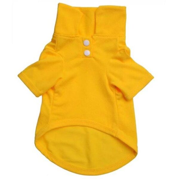 Frenchie World Shop Dog Clothing Yellow / XS Solid Dog Polo by Frenchie World®