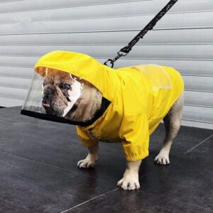 Frenchie World Shop Yellow / M Spaceman French Bulldog Raincoat
