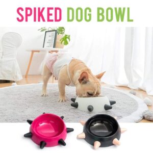 Frenchie World Shop Spiked Dog Bowl