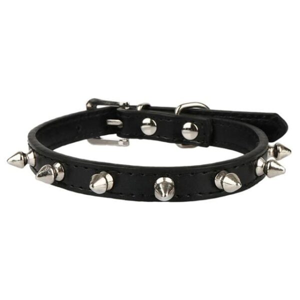 Frenchie World Shop PU 3 / L Spiked Punk French Bulldog Collar