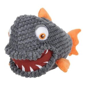 Frenchie World Shop Grey / M Squeeky Toy Piranha