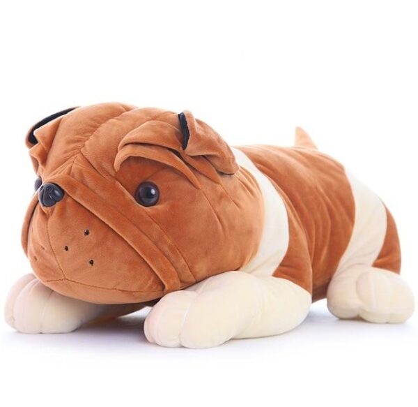 Frenchie World Shop 32CM / Brown Stuffed Plush Bulldog Pillow Toy