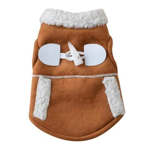 Frenchie World Shop Brown / L Suede Winter Coat