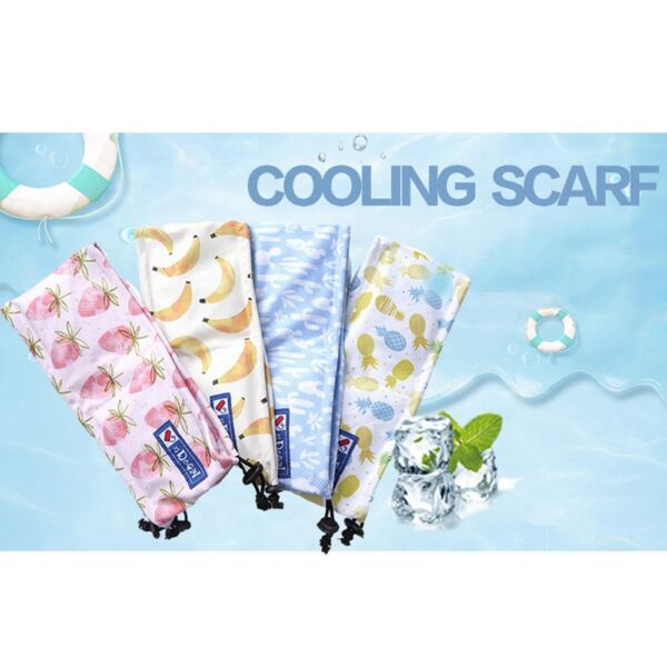 Frenchie World Shop Summer Cooling Scarf for French Bulldogs