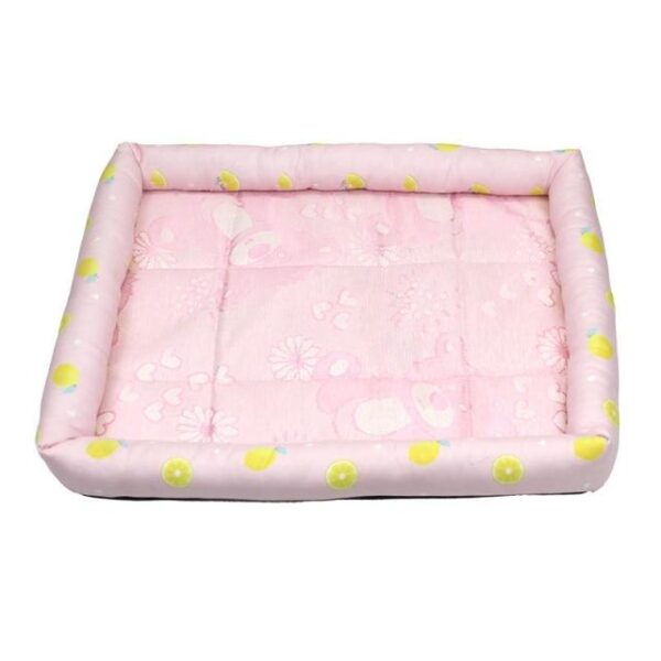 Frenchie World Shop light pink / 76cmx51cm Summer Dog Bed Breathable Cooling Pad Waterproof Dog Sofa Washable Cat And Dog Pad Super Soft And Cool Cat Bed Pet Sleeping Pad