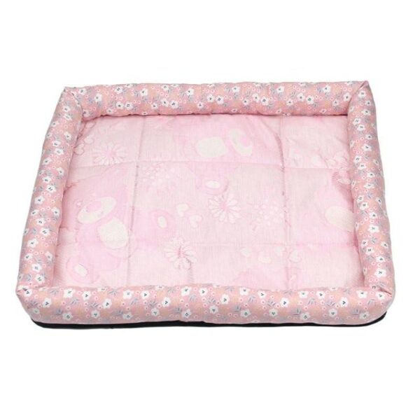 Frenchie World Shop Pink / 90cmx70cm Summer Dog Bed Breathable Cooling Pad Waterproof Dog Sofa Washable Cat And Dog Pad Super Soft And Cool Cat Bed Pet Sleeping Pad