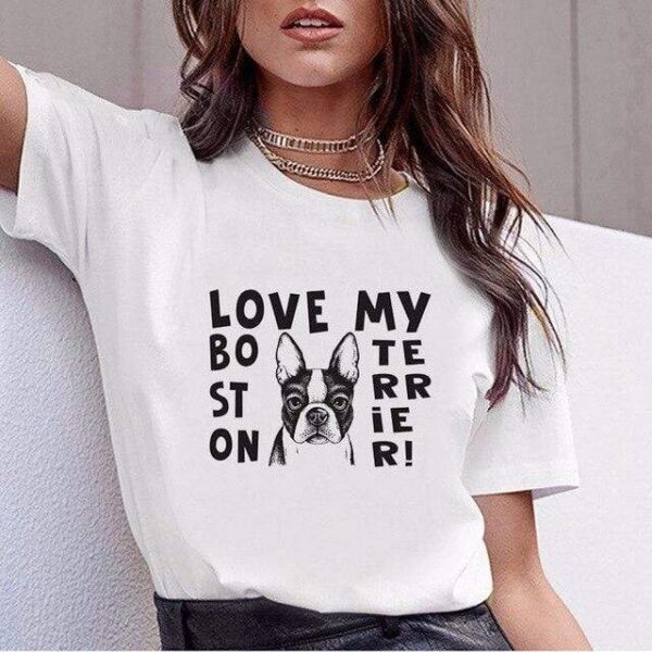Frenchie World Shop B34419 / XL Summer Frenchie Tee for Women