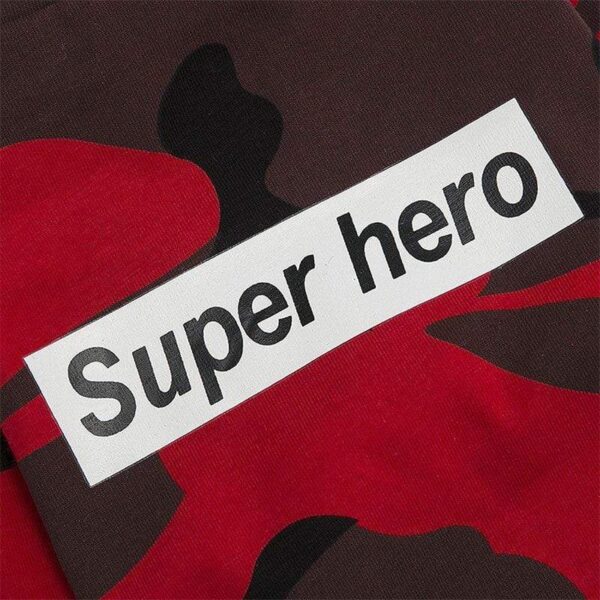 Frenchie World Shop Super Hero Camo Shirt