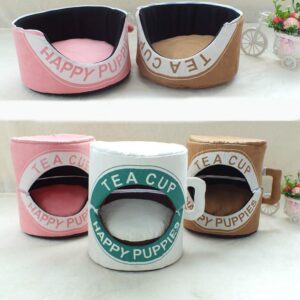 Frenchie World Shop Teacup Happy Puppies Dog House