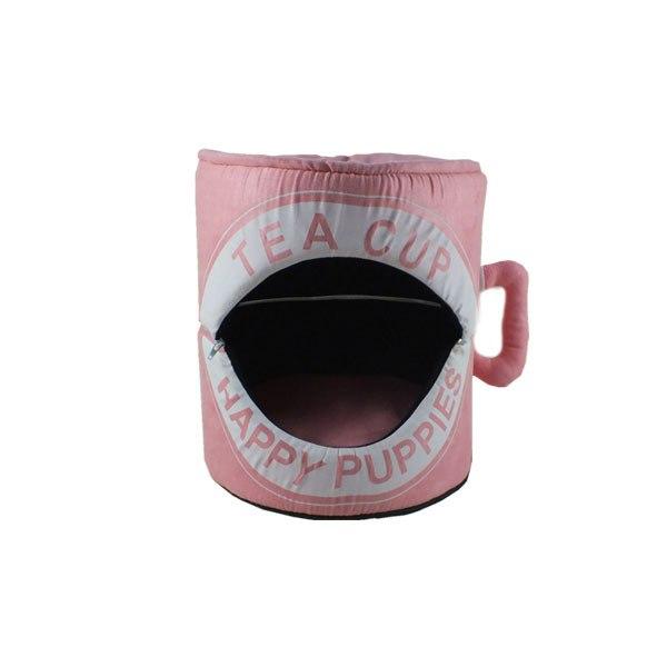 Frenchie World Shop Pink / 35X45cm Teacup Happy Puppies Dog House