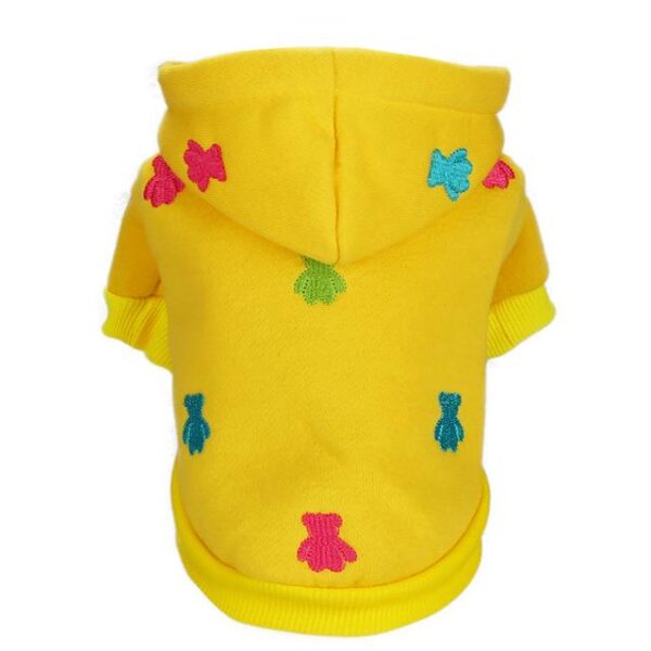 Frenchie World Shop Yellow / L Teddy Bear Dog Hoodie