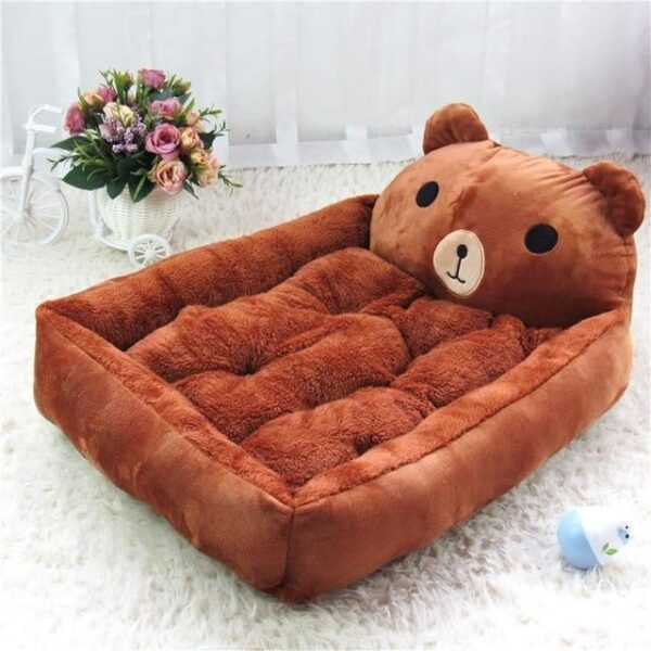 Frenchie World Shop Dog bed J / L 70x55x15cm "Teddy" bed