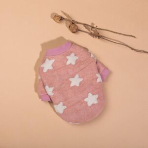 Frenchie World Shop Pink / L Terry Heavy Cotton Stars Jacket