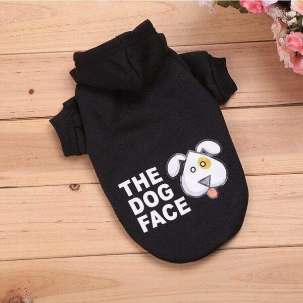 Frenchie World Shop Black / L The Dog Face Hoodie