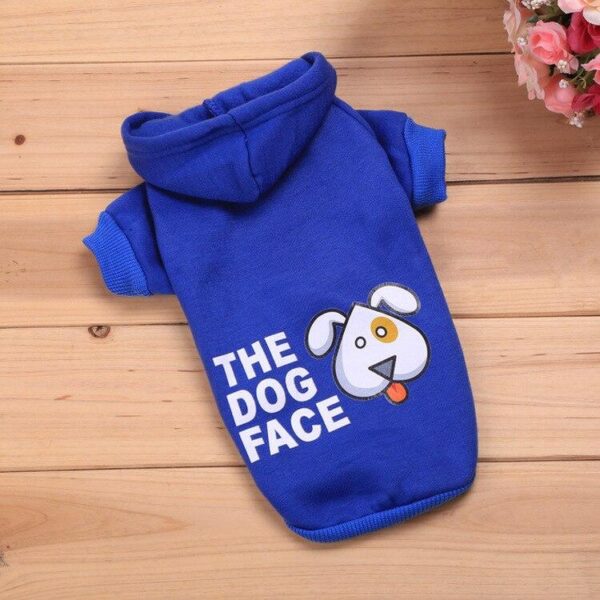Frenchie World Shop Blue / L The Dog Face Hoodie