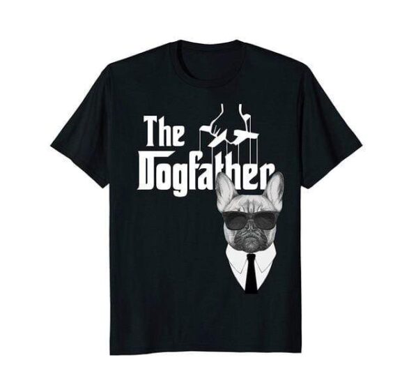 Frenchie World Shop Black / S The Dogfather T-Shirt