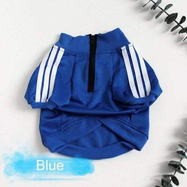 Frenchie World Shop Blue / XL Three Stripes Frenchie Hoodie