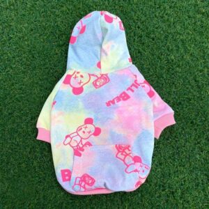 Frenchie World Shop Tie-Dye Spring Frenchie Hoodie