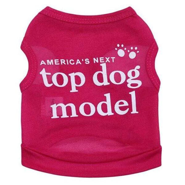 Frenchie World Shop Dog Clothing Fushia / XS Top Dog Model soft vest