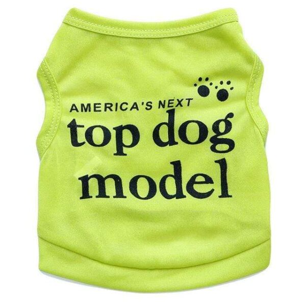 Frenchie World Shop Dog Clothing Green / XS Top Dog Model soft vest