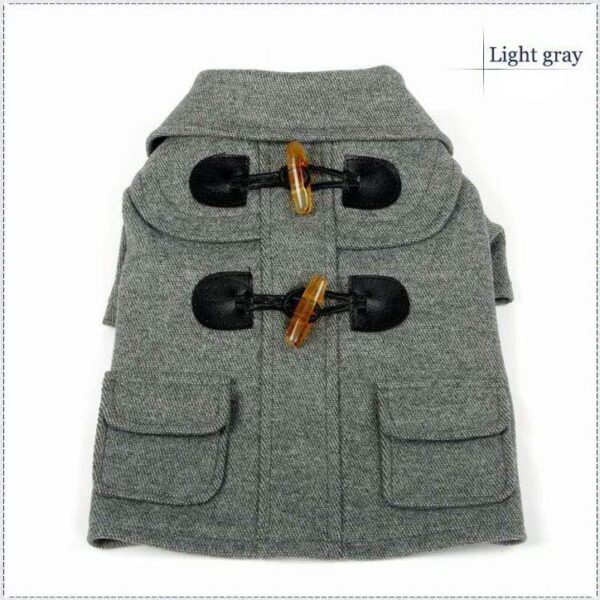 Frenchie World Shop Tweed Padded Overoat