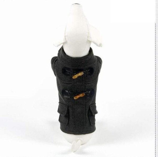 Frenchie World Shop Black / XS Tweed Padded Overoat