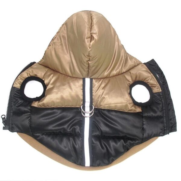 Frenchie World Shop Two-Tone Reflective Waterproof Dog Jacket