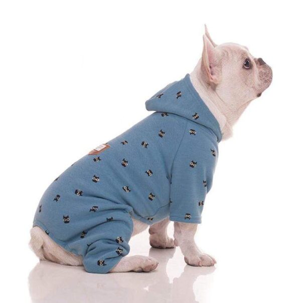 Frenchie World Shop Ultra Soft "Bandito" Dog Pajamas