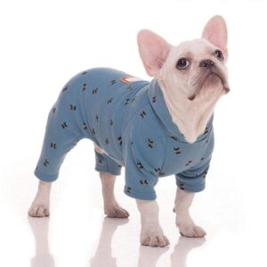 Frenchie World Shop Ultra Soft "Bandito" Dog Pajamas