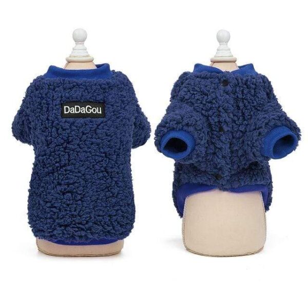 Frenchie World Shop Blue / M Ultra Soft Fluffy French Bulldog Sweater