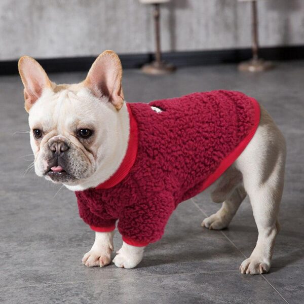 Frenchie World Shop Red / 2XL Ultra Soft Fluffy French Bulldog Sweater