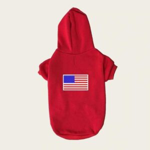 Frenchie World Shop USA Flag French Bulldog Streetwear Hoodie