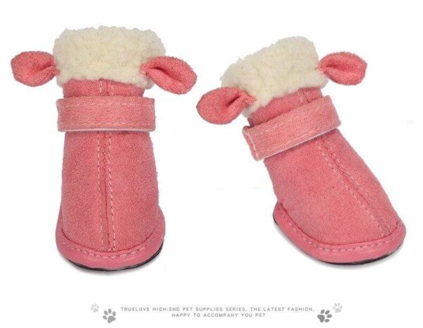 Frenchie World Shop Warm Winter Boots With Cute Ears