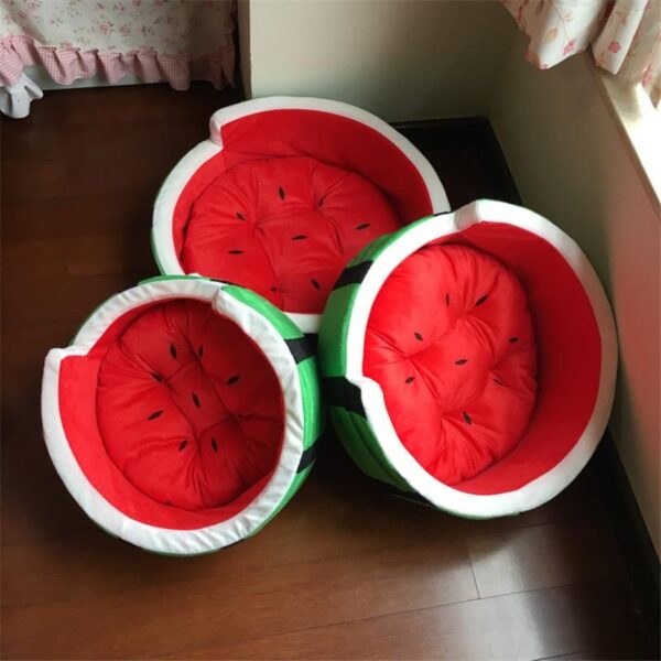 Frenchie World Shop Watermelon Dog Bed