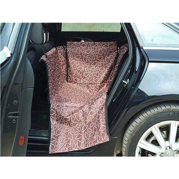 Frenchie World Shop Dog Accessories Coffee / One Size Waterproof back seat cover